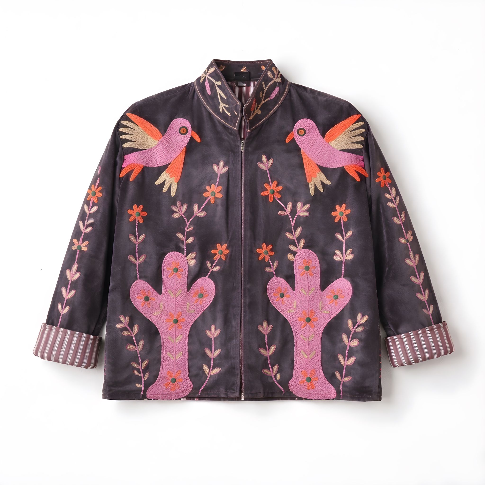 Chaqueta Cactus Gris Oscuro
