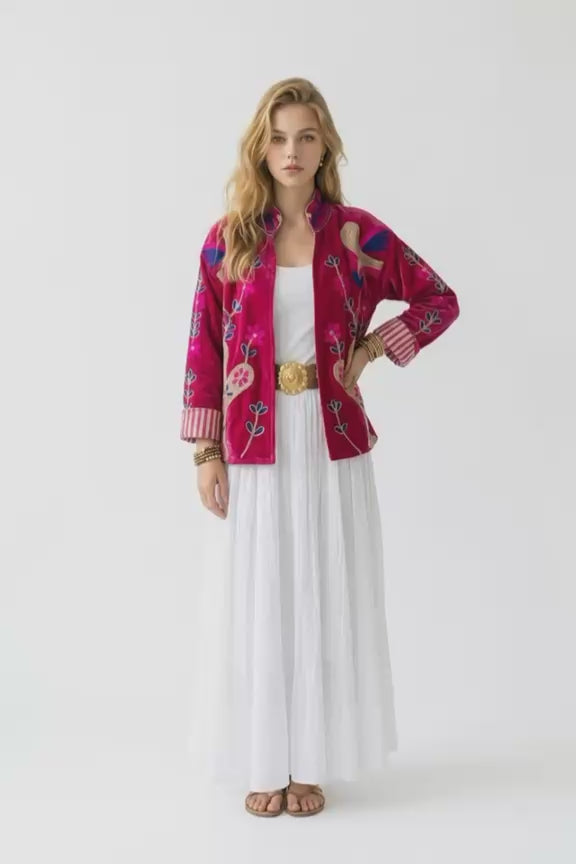Chaqueta Cactus Magenta